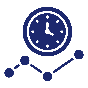 Graph Clock Icon
